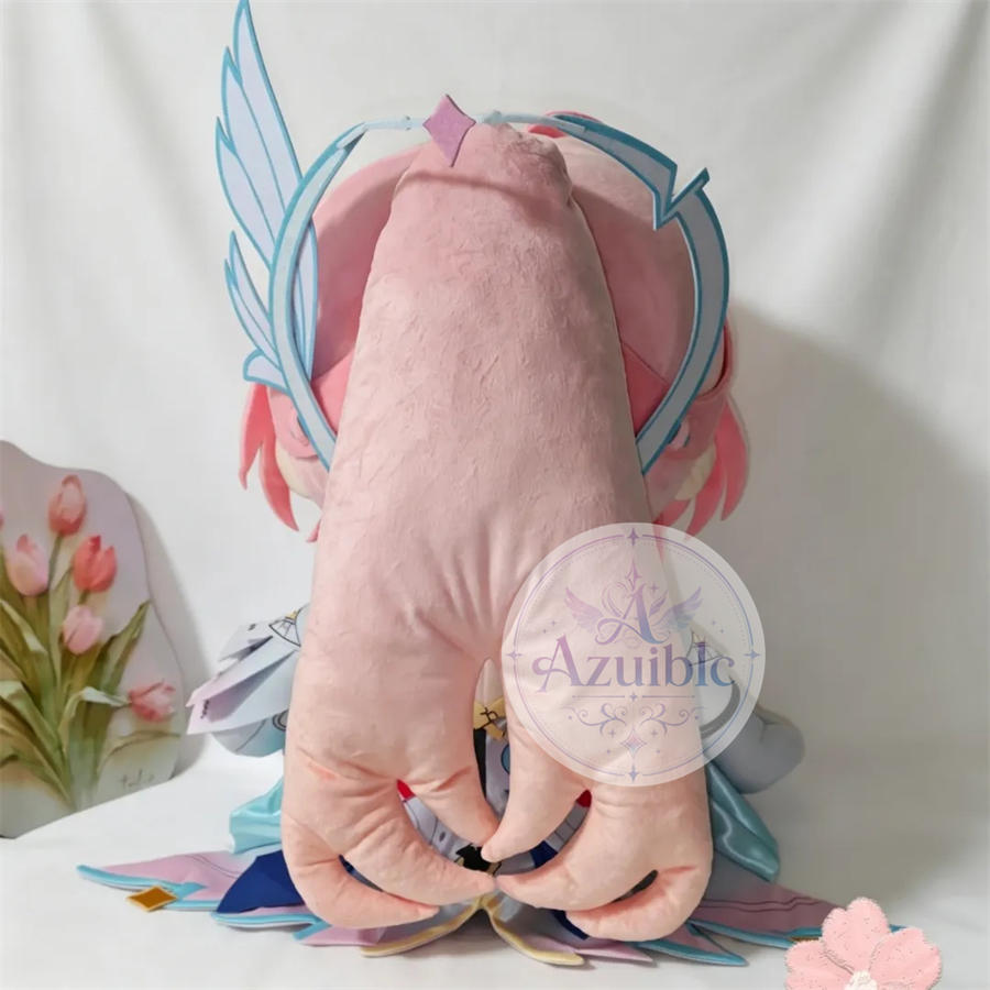 Azuiblc Wuthering Waves Aymes Plush Toy 40cm Sitting Position Doujinshi Goods Changeable Outfit Sitting Plush Large Plush Oshi Nui BIG Plush Collection Goods Nui Katsu