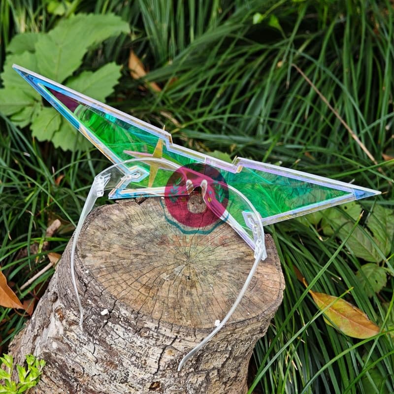 【Azuiblc】崩壊:スターレイル 銀狼LV.999 ゴーグル 眼鏡 メガネ 仮面 29.5cm 武器 アクリル製 コスプレ 道具 Cosplay コスプレ小物 舞台 イベント