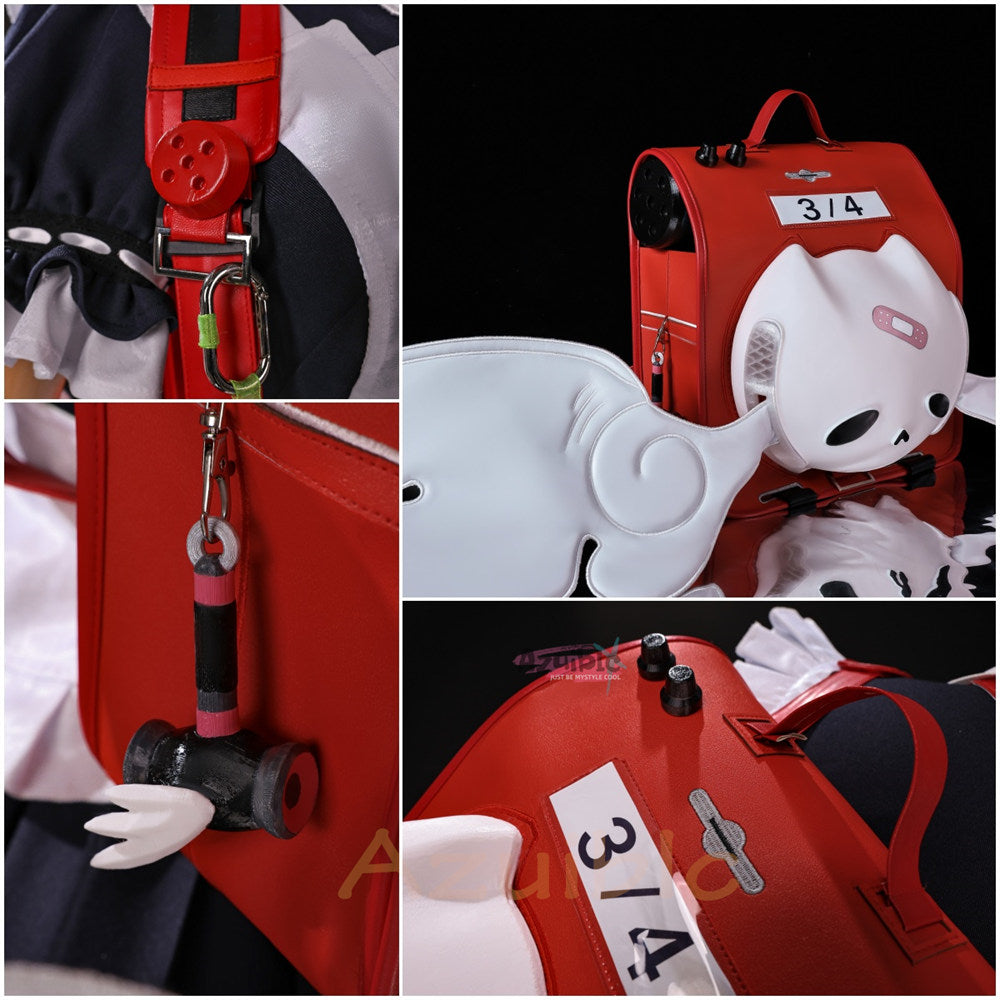 Azuiblc ゼンゼロ 千夏 メイド服 ティータイム 新コスチュームコスプレ衣装 ドレス 鞄追加OK 妄想エンジェル