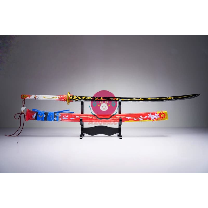 鳴潮 緋雪(ひゆき) 日本刀 コスプレ道具 130cm 鞘付き 太刀 PLA製 3D