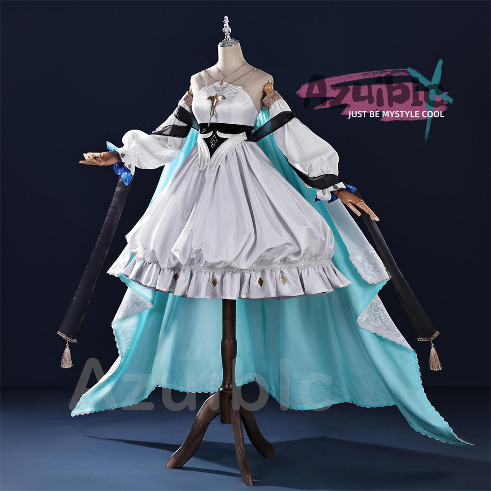 Azuiblc アークナイツ音律聯覚 聖聆プラマニクス コスプレ衣装