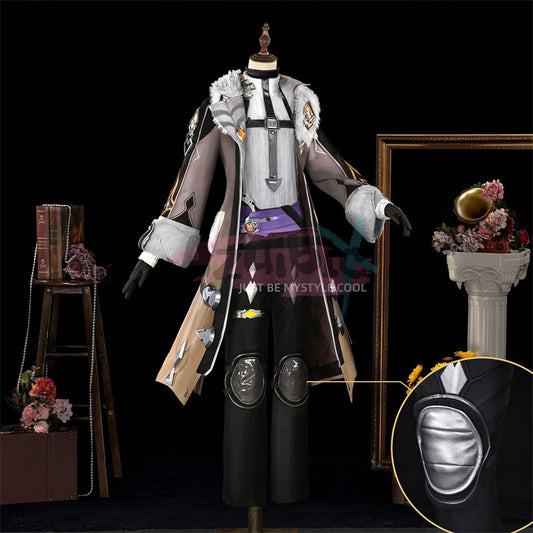 Azuiblc 原神 イルーガ コスプレ衣装 発光神の目 LED 背中発光パーツ 闇夜の燃芯 Luna4 イベント 舞台服 - Azuiblc