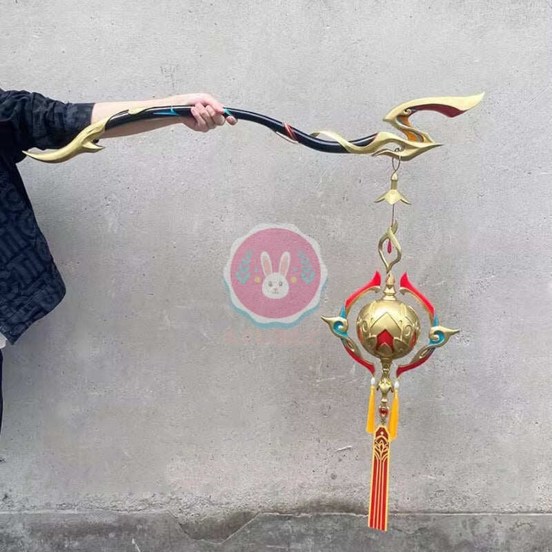 【Azuiblc】崩壊スターレイル 霊砂の杖 コスプレ道具 100CM 武器 PU製 れいさ 魔法の杖 法杖 武器 スタレ Cosplay collection - Azuiblc