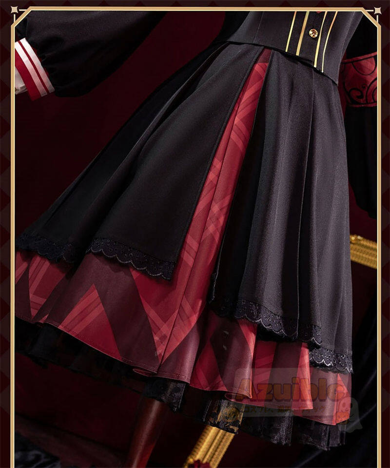 Azuiblc 魔法少女ノ魔女裁判 二階堂 ヒロ コスプレ衣装 にかいどう ヒロ 髪飾付 まのさば ハロウィン - Azuiblc