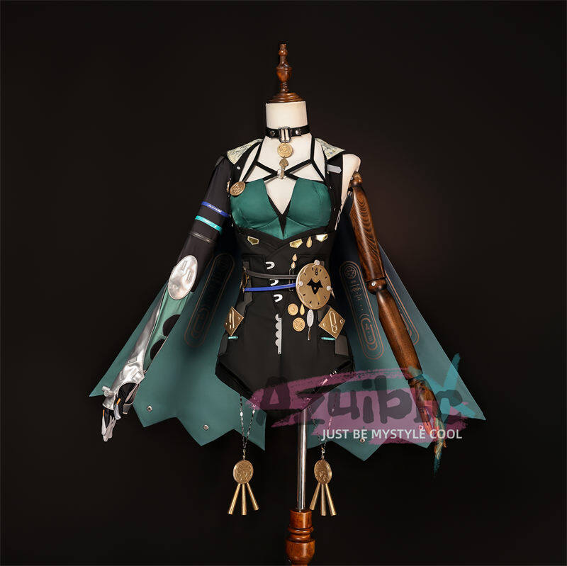 Azuiblc ゼンゼロ リュシア コスプレ衣装 Lucia Elowen 3d樹脂パーツ