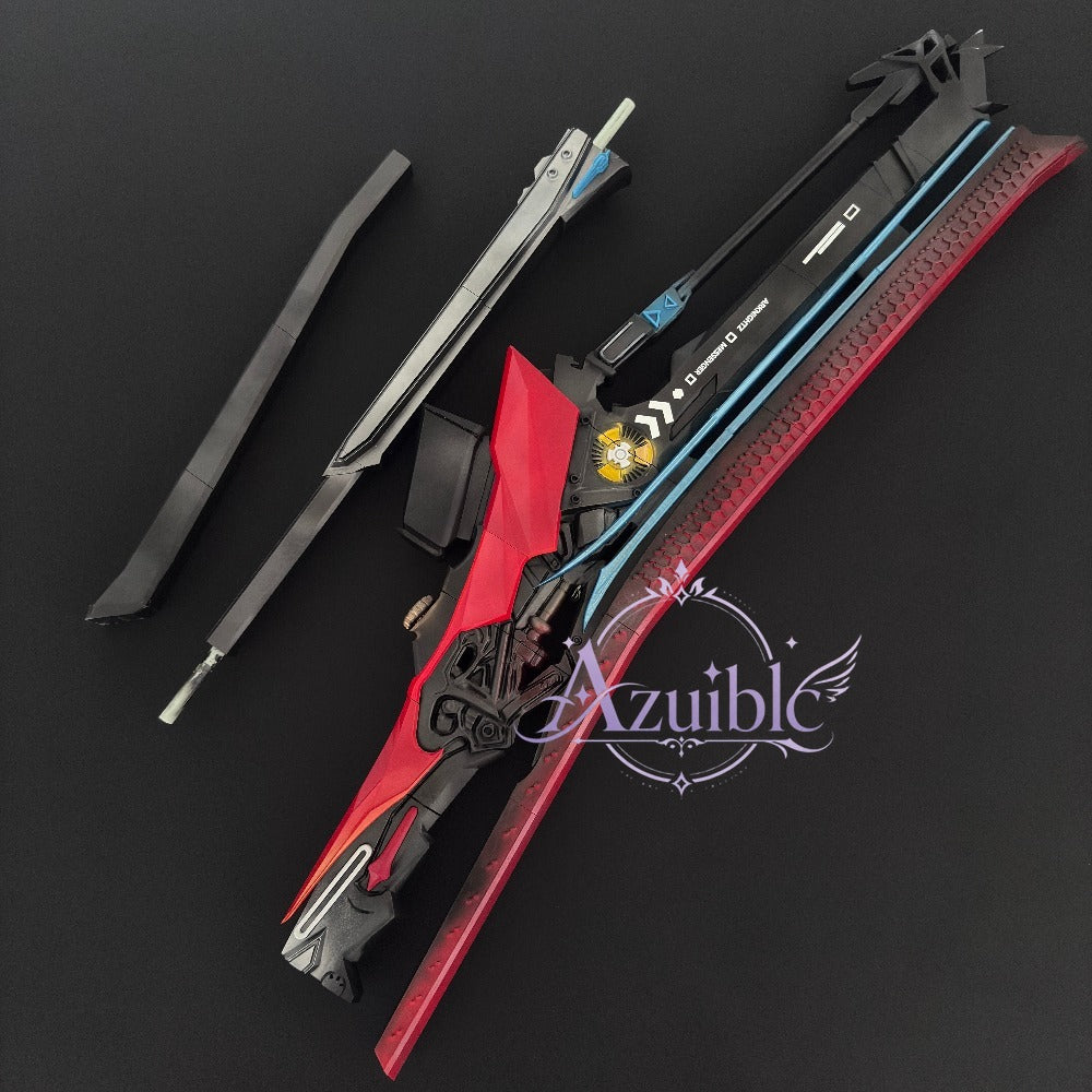 Azuiblc アークナイツ 予願アンジェリーナ 210cm 武器モデル 法杖 PLA材質 コスプレ武器|分割式アーツロッド・杖