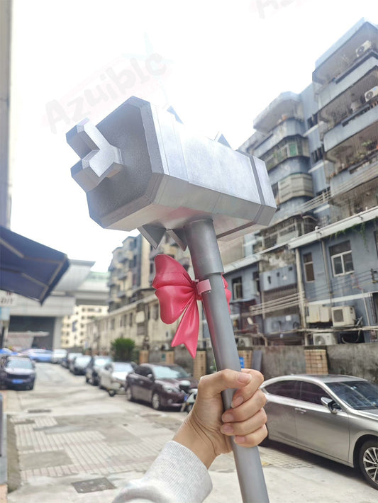 Azuiblc 原神 プルーネ コスプレ道具 モチーフ武器 ハンマー PLA材質 150cm Prune 魔女ハンター ハロウィン