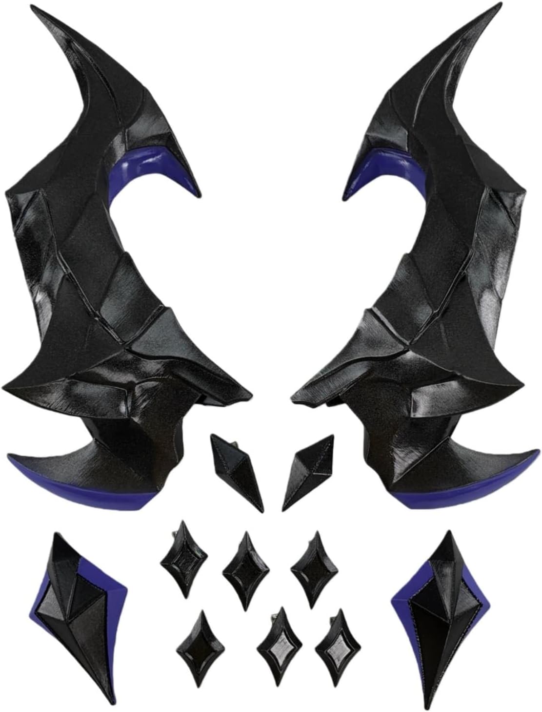 【Azuiblc】 原神 ドゥリン 黒蝕 武器 コスプレ道具 110cm 2つ割り 片手剣 PLA製 3Dプリント コスプレ モチーフ武器 餅武器 Cosplay 道具 グッズ コスプレ小物 - Azuiblc