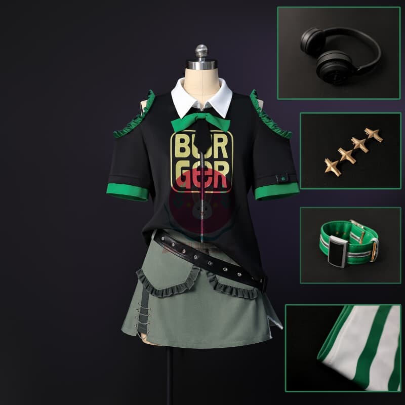 Azuiblc アンビー・デマラ コスプレ衣装｜ゼンゼロフェス 2025 ロック