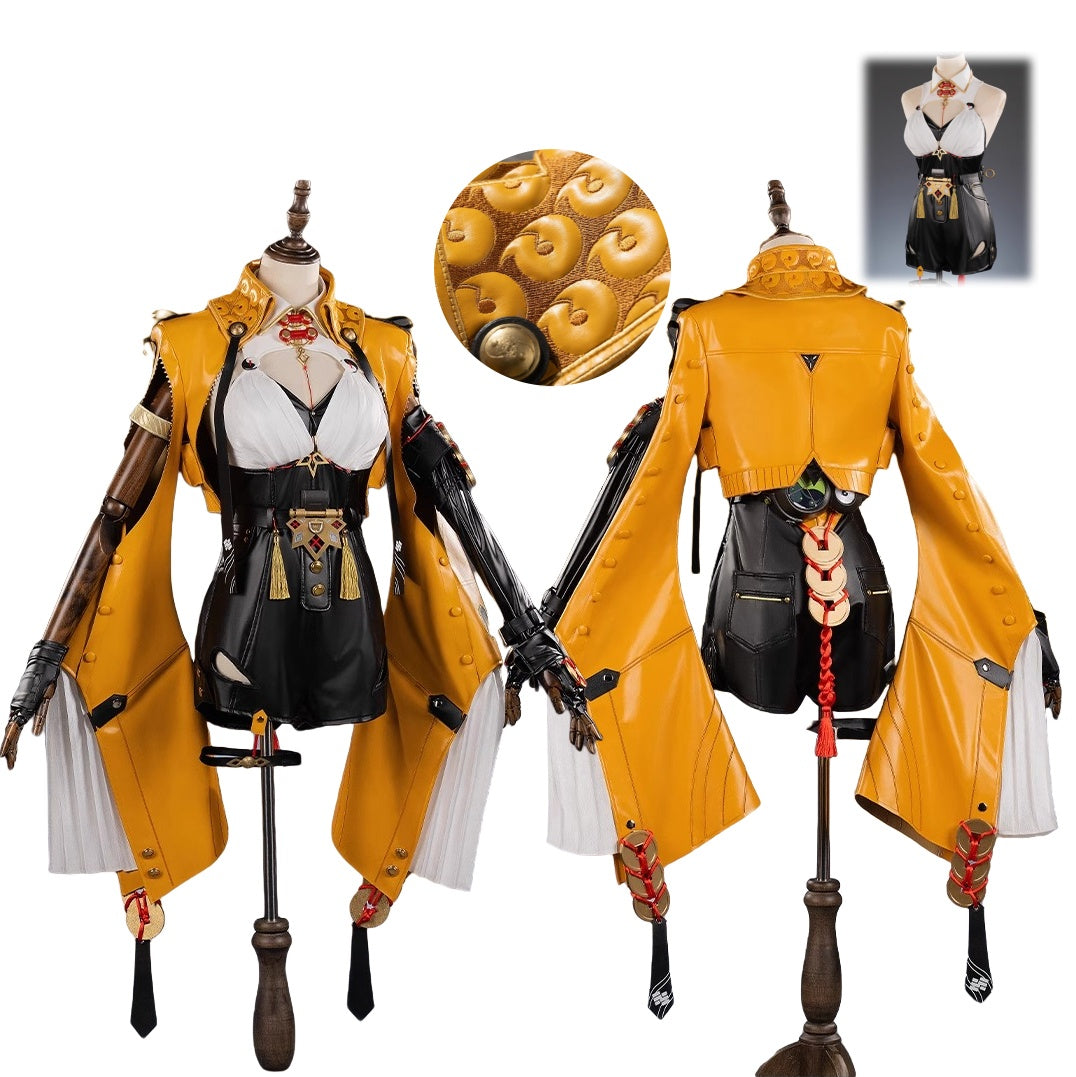 Azuiblc ゼンレスゾーンゼロ イーシェン コスプレ 儀玄 コスチューム