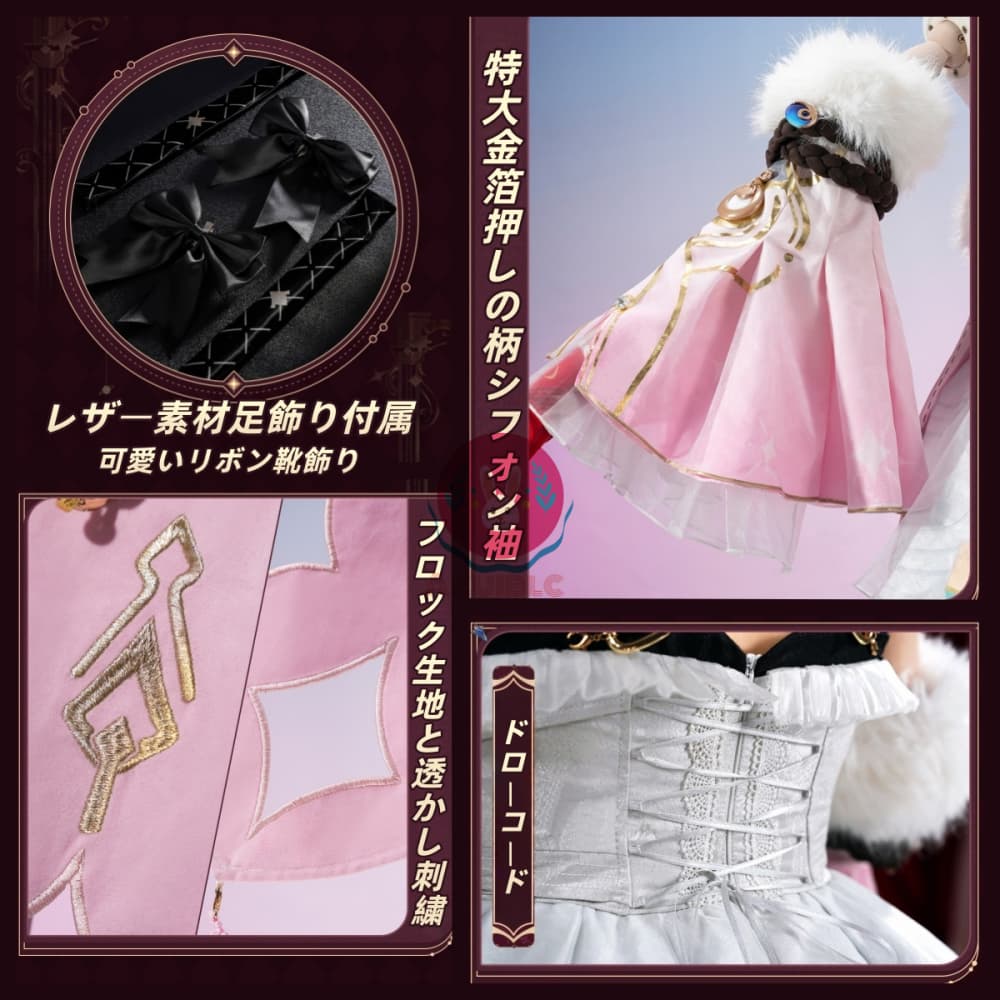 【Azuiblc】鳴潮 ダーニャ Denia コスプレ コスプレ衣装 金属アクセサリー コスチューム cosplay 舞台 イベント ウィッグ追加対応