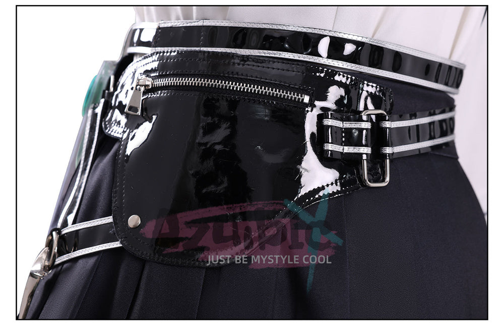 Azuiblc 鳴潮 リンネー コスプレ衣装 イベント 仮装 イヤホーン+イヤリング付 ウィッグ追加可能