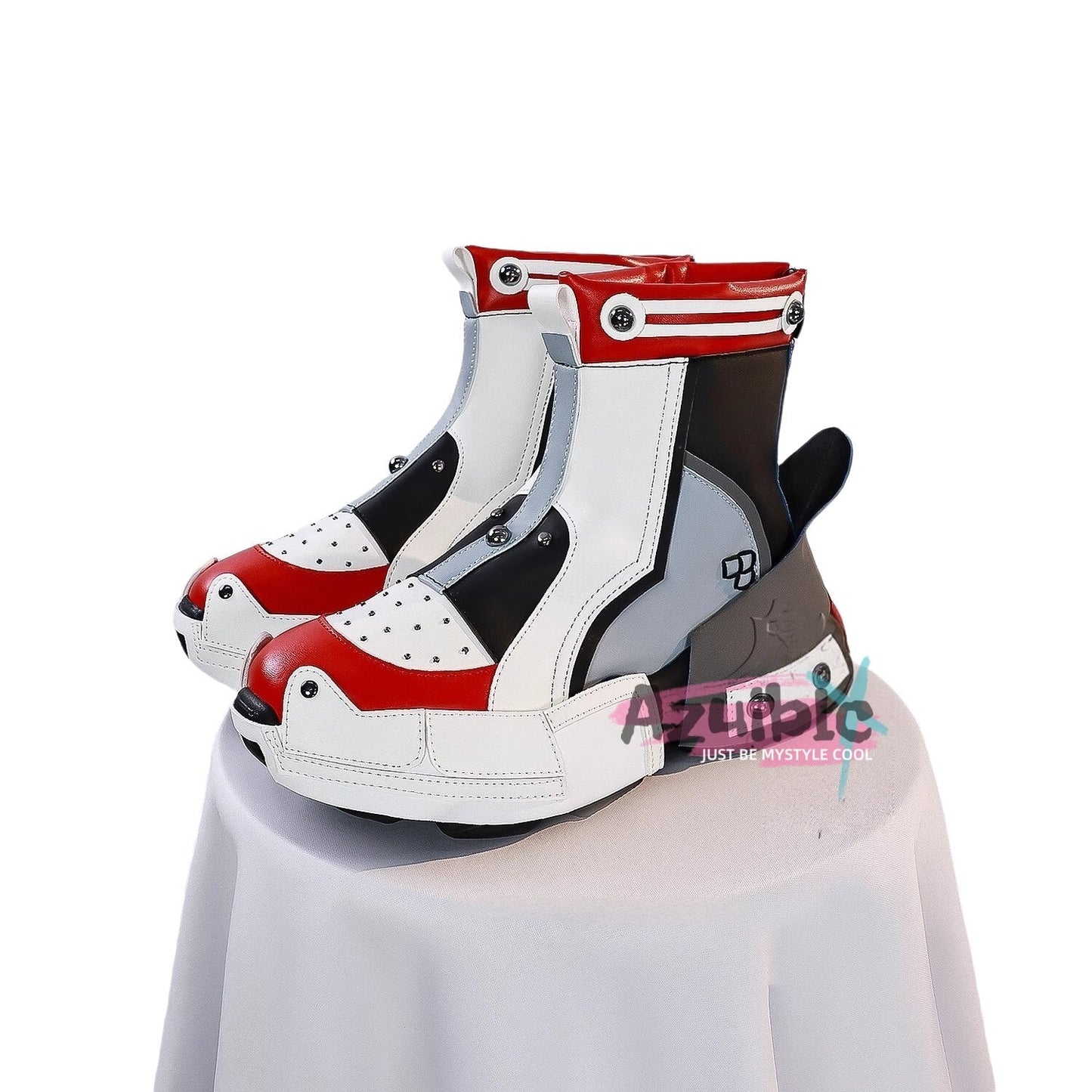 Azuiblc ゼンゼロ 怪啖屋 アリス・タイムフィールド シューズ 人工皮革 厚底 1:1完全再現 - Azuiblc