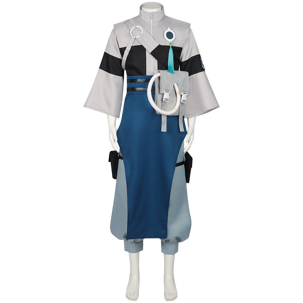 Azuiblc ガチアクタ ザンカ・ニジク コスプレ衣装 イベント GACHIAKUTA 仮装