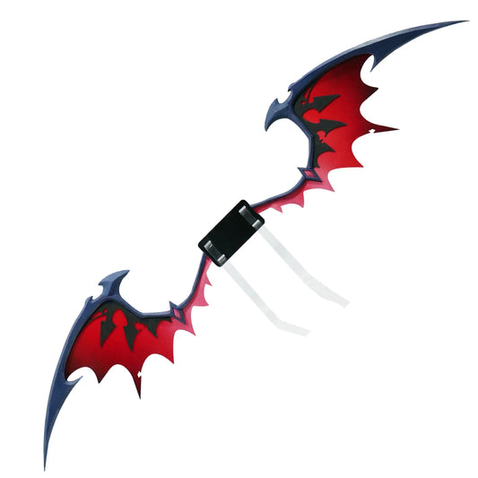 Azuiblc 原神 ドゥリン 黒蝕 コスプレ道具 翼 150cm モチーフ武器 片手剣 118cm レプリカ 撮影道具 木+PU