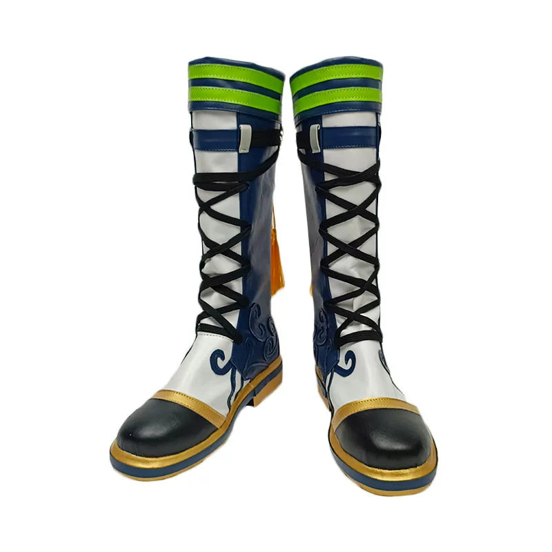 Azuiblc 原神 ティナリ ブーツ ロングブーツ シューズ コスプレ道具 靴