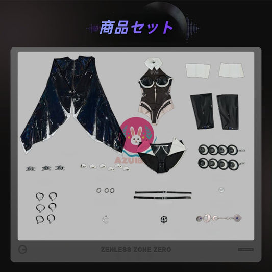 【Azuiblc】ゼンゼロ プロメイア Promeia コスプレ コスプレ衣装 3Dプリント ゼンレスゾーンゼロ コスチュームセット cosplay