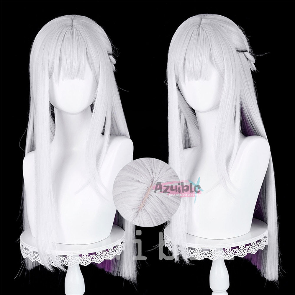 Azuiblc 崩壊スターレイル 虚照 ウィッグ 鬘 すてら アクセサリー 耐熱ウィッグ 自然感