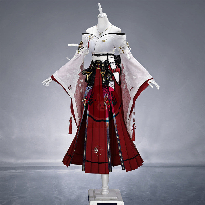 Azuiblc 鳴潮 緋雪 コスプレ衣装 3d樹脂製パーツ イベント 舞台服