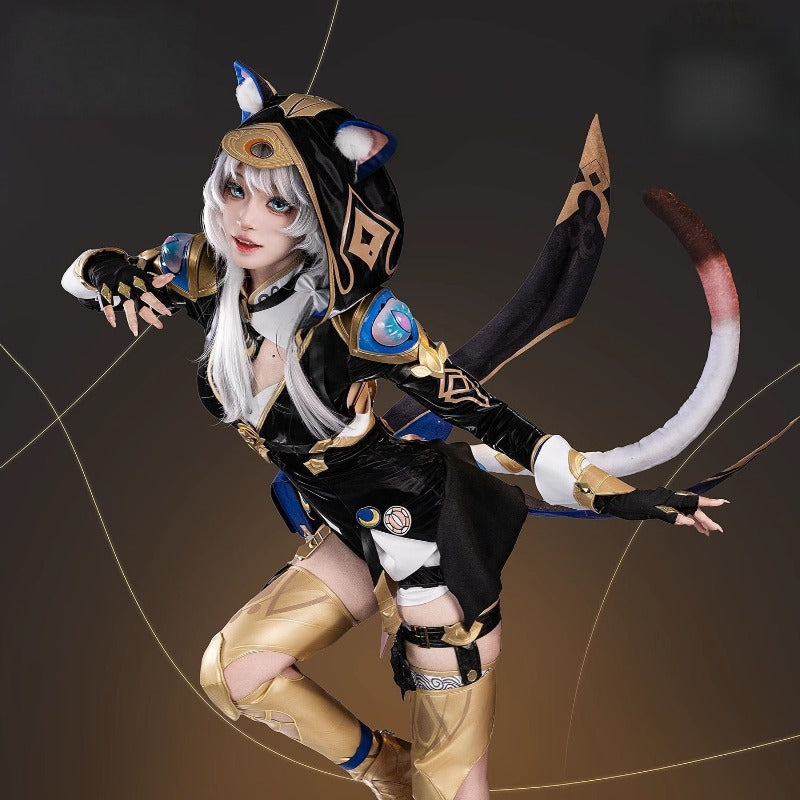 Azuiblc 崩壊スターレイル サフェル コスプレ衣装 セファリア コスチューム Cipher 衣装 タイツ - Azuiblc