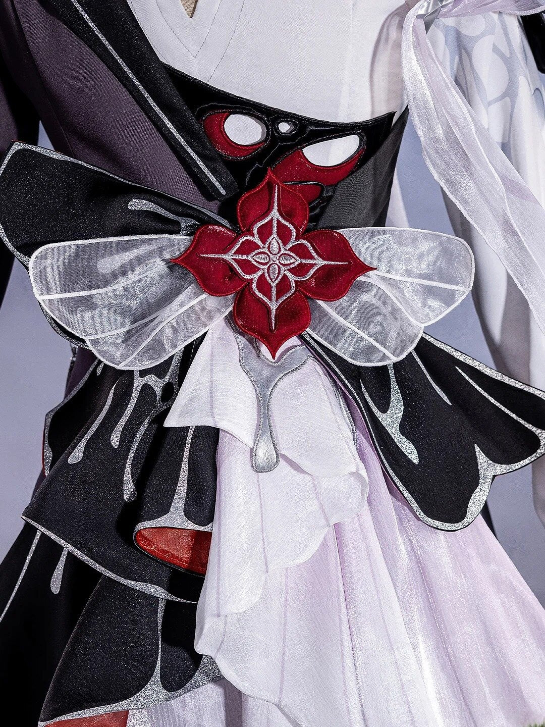 Azuiblc 崩壊スターレイル 長夜月 コスプレ衣装 3d金属パーツ アクセサリー 黄金裔 コスチューム イベント - Azuiblc