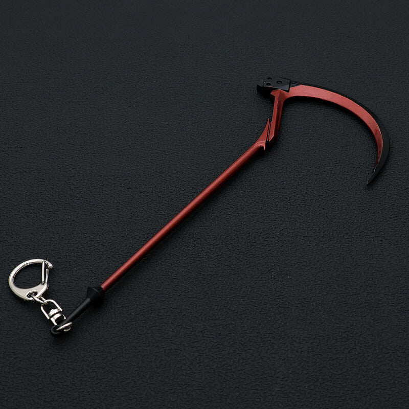 Azuiblc 新世紀エヴァンゲリオン ロンギヌスの槍 18cm ミニチュア|赤色 ダイキャスト製|エヴァ・使徒 レプリカ キーホルダー付き - Azuiblc