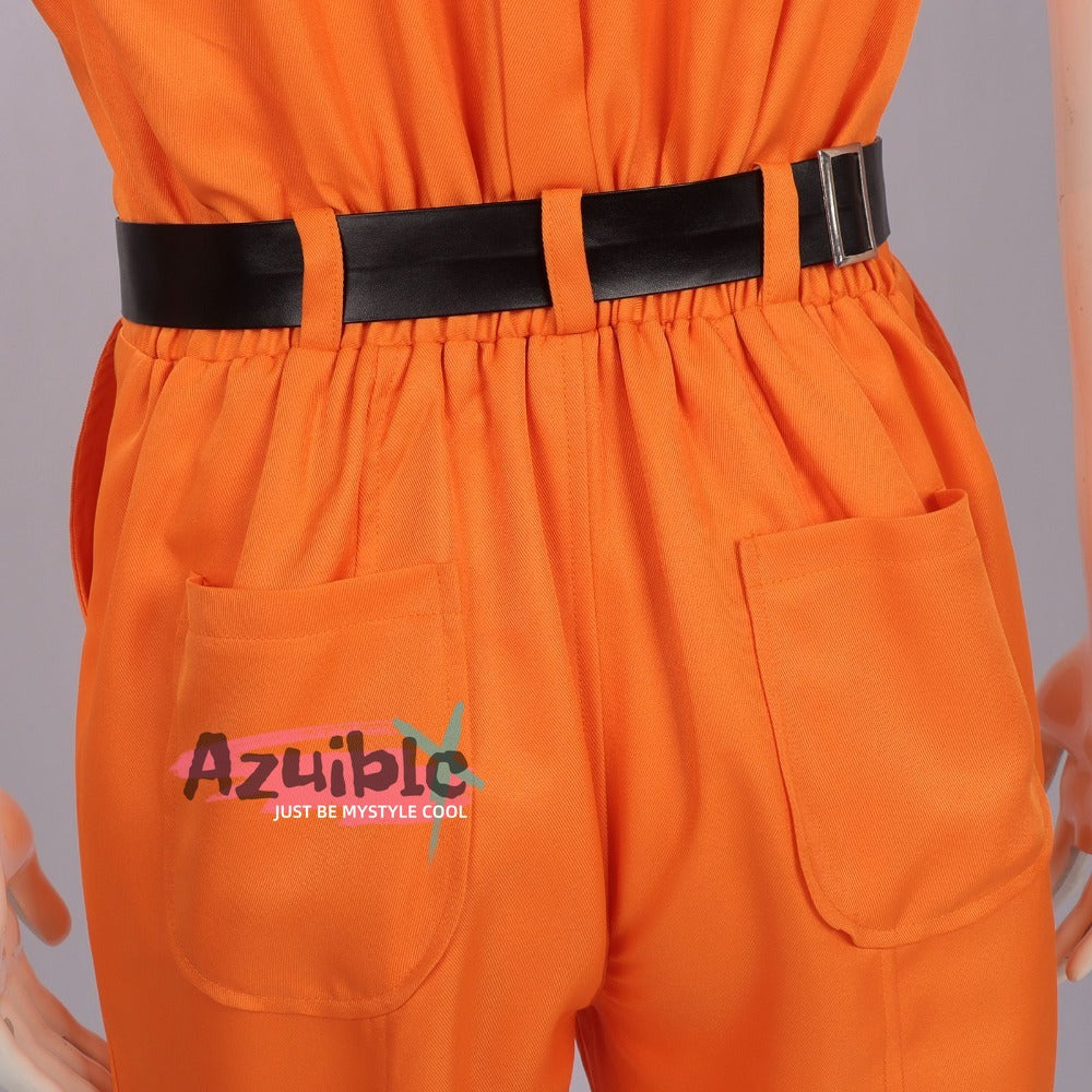 Azuiblc Neverness to Everness ネバエバ 主人公 NTE 異能者・零 囚人服 コスプレ衣装 イベント ハロウィン