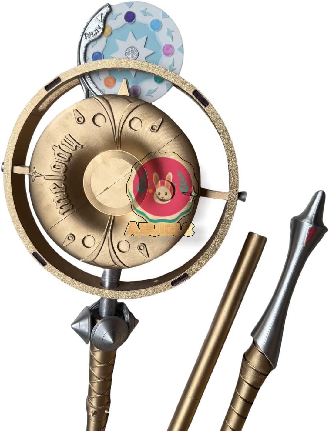 Azuiblc ゼンレスゾーンゼロ アストラ・ヤオ マイク コスプレ道具 武器 PLA製 3Dプリント コスプレ ゼンゼロ Cosplay 道具 グッズ コスプレ小物 - Azuiblc