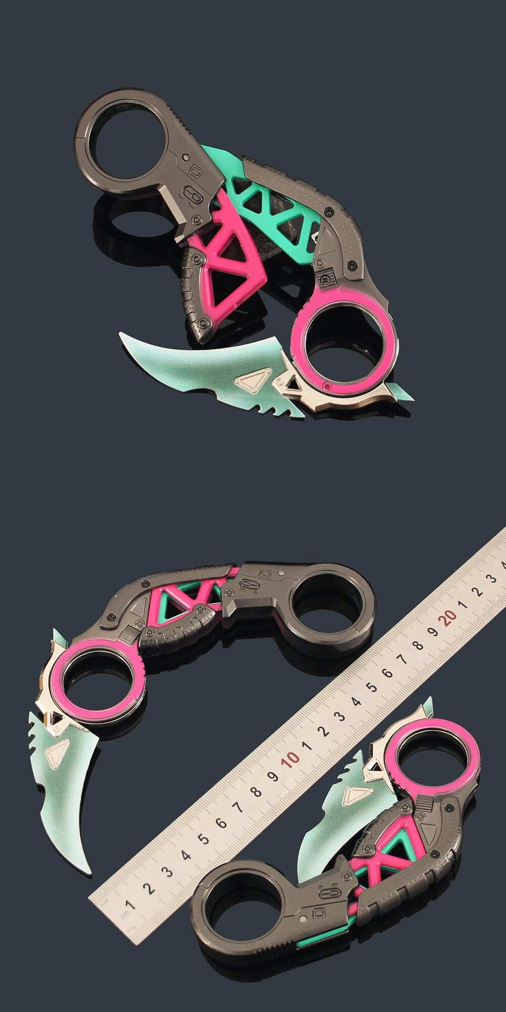 Azuiblc APEX ラプターズクロー 18cm 緑色カラムビット 武器モデル|スパレジェ 塗装済み完成品|ゲーム武器レプリカ コレクション・プレゼントに - Azuiblc