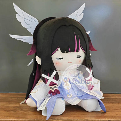 Azuiblc gennshin コロンビーナ　ぬいぐるみ 40cm 座り姿 同人グッズ　着せ替え対応 座り姿ぬいぐるみ 大きいぬいぐるみ 推しぬい BIGぬいぐるみ コレクショングッズ ぬい活