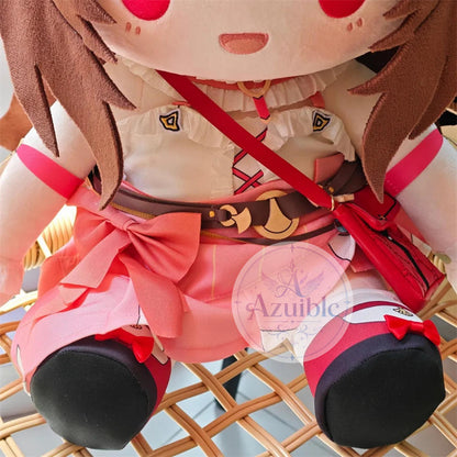 Azuiblc Zenless Zone Zero (ZZZ) Shunkou Plush Doll 40cm Sitting Pose Doujin Goods - Dress-up Capable Sitting Plush Large Plushie Oshi-nui BIG Plush Collection Goods Nui-katsu