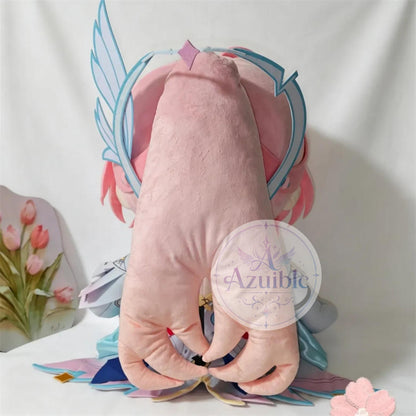 Azuiblc 鳴潮 エイメス ぬいぐるみ 40cm 座り姿 同人グッズ　着せ替え対応 座り姿ぬいぐるみ 大きいぬいぐるみ 推しぬい BIGぬいぐるみ コレクショングッズ ぬい活