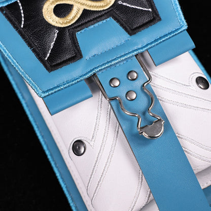 Azuiblc 鳴潮 リューク・ヘルセン コスプレ　仮装　舞台服　３d樹脂製パーツ　Luuk Herssen ウィッグ＋モチーフ武器追加対応