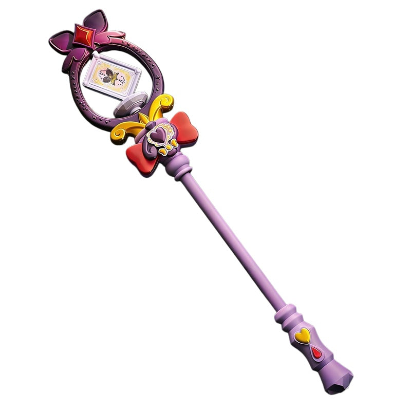 Azuiblc　名探偵プリキュア 　キュアアルカナシャドウ　PLA材質　120cm　コスプレ道具　魔法杖　武器モデル