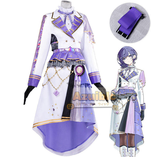 Azuiblc　プロジェクトセカイ 朝比奈まふゆ　コスプレ衣装　演出服　舞台服　ライブ服　コスチューム　	宮益坂女子学園　25時、ナイトコードで - Azuiblc