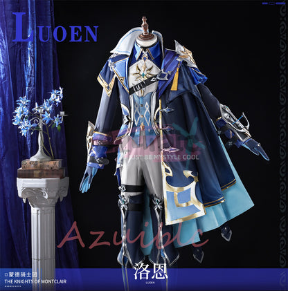 Azuiblc　原神 ローエン コスプレ衣装　コスチューム　イベント　ウィッグ追加対応