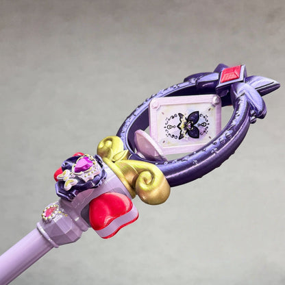 Azuiblc　名探偵プリキュア 　キュアアルカナシャドウ コスプレ道具　森亜るるか　 モチーフ武器 　PLA材質　130cm