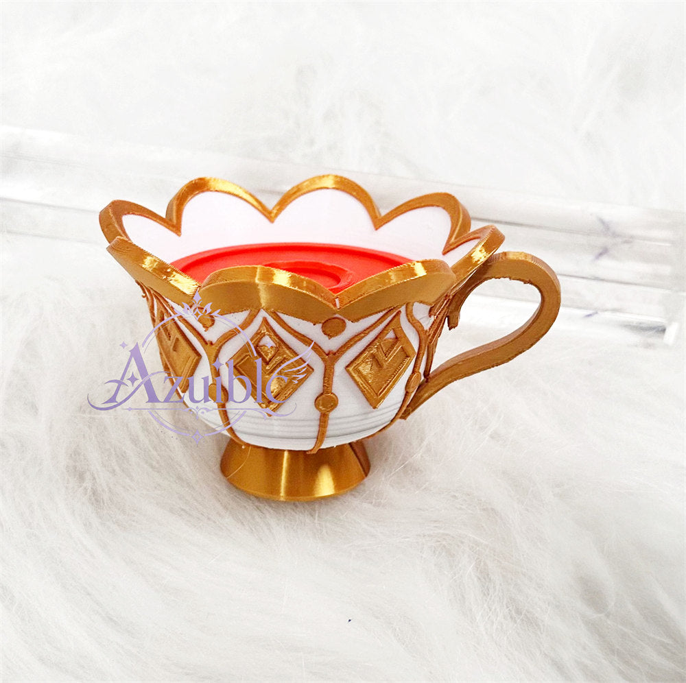 Azuiblc 原神 サンドローネ コスプレ 傀儡アクセサリー 茶杯 午後ティー道具 撮影用萌えグッズ