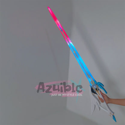 Azuiblc　鳴潮　エイメス　 とこしえの明星　コスプレ　 モチーフ武器 武器モデル　レプリカ　Led発光 - Azuiblc