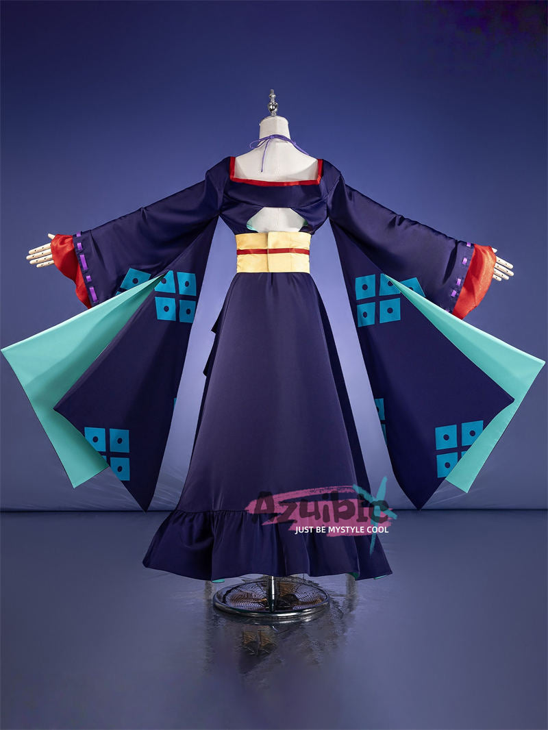 Azuiblc　超かぐや姫！ かぐや　酒寄彩葉 　月見ヤチヨ コスプレ衣装　和服　コスチューム　舞台服 - Azuiblc