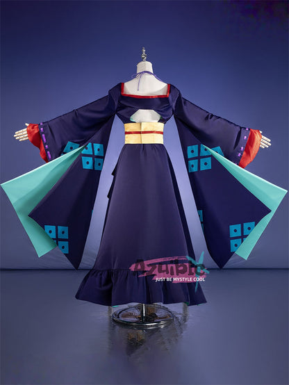 Azuiblc　超かぐや姫！ かぐや　酒寄彩葉 　月見ヤチヨ コスプレ衣装　和服　コスチューム　舞台服 - Azuiblc
