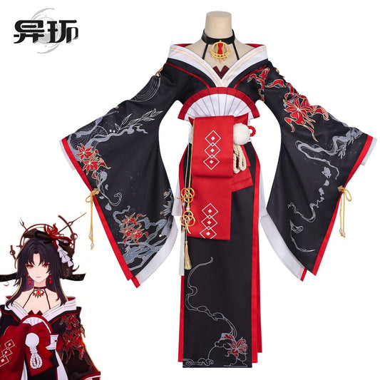 Azuiblc　NTE 潯 ほとり コスプレ衣装　イベント　Neverness to Everness　仮装　プリント　ハロウィン　舞台服