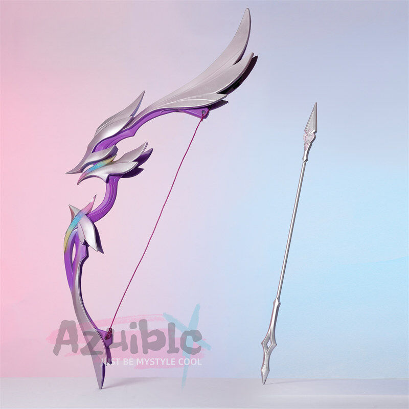 Azuiblc 崩壊スターレイル　キュレネ 　モチーフ武器　 専用弓セット | PU樹脂製 115cm 武器モデル コスプレ小道具 - Azuiblc