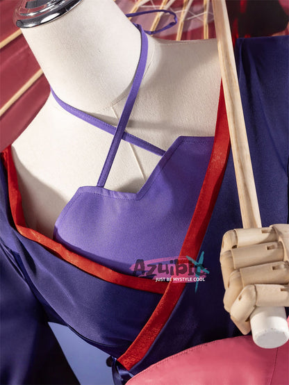 Azuiblc　超かぐや姫！ かぐや　酒寄彩葉 　月見ヤチヨ コスプレ衣装　和服　コスチューム　舞台服 - Azuiblc