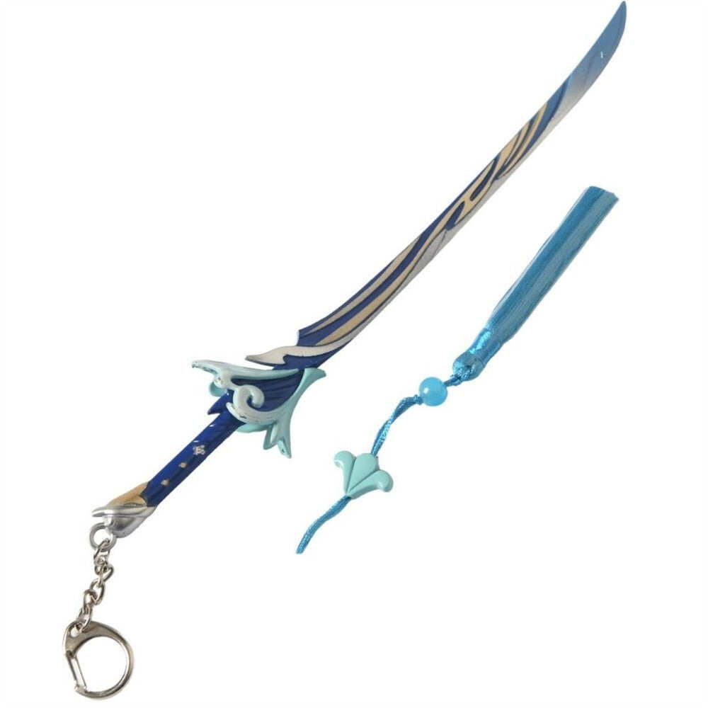 Azuiblc ミニチュア　原神　崩壊スターレイル　EVA　ゼルダ　22cm　武器モデル　ダイキャスト製　汎用武器　アクセサリー　手遊び　 - Azuiblc