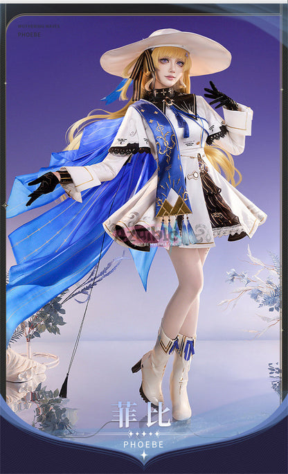 Azuiblc　鳴潮 フィービー　コスプレ　Wuthering Waves　Phoebe　帽子付き　合金製パーツ　イベント　ハロウィン　