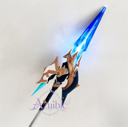 Azuiblc　原神 災憾 　コスプレ　180cm　Pla材質　発光可能　ローエンモチーフ　武器モデル　撮影道具