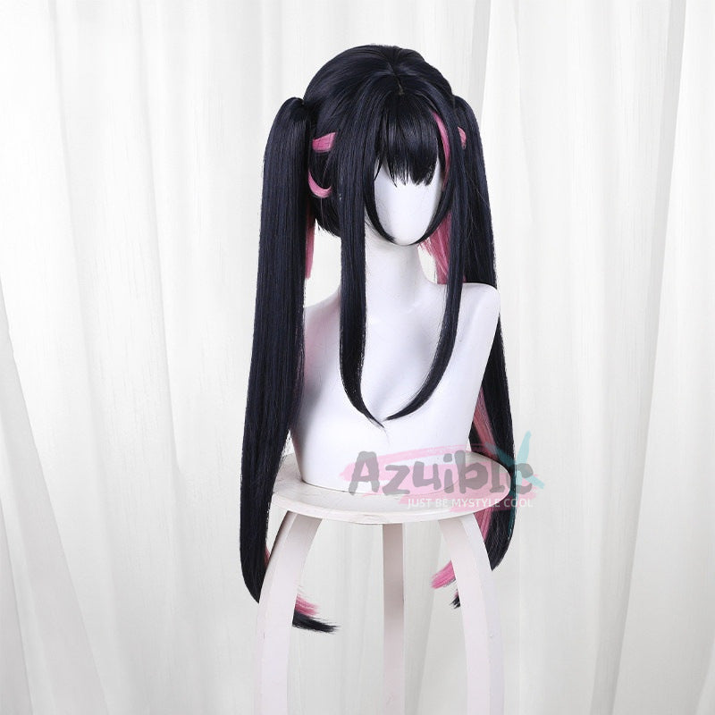 Azuiblc】超かぐや姫 カツラ 駒沢乃依 60cm ウィッグ コスプレ道具