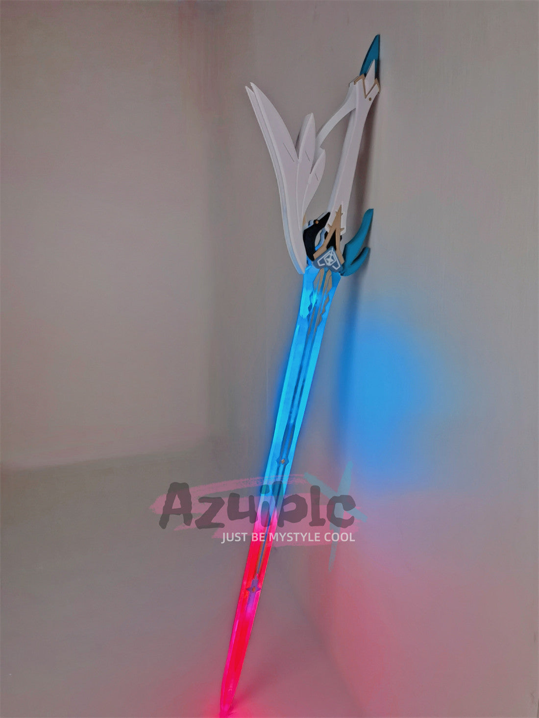 Azuiblc　鳴潮　エイメス　 とこしえの明星　コスプレ　 モチーフ武器 武器モデル　レプリカ　Led発光 - Azuiblc