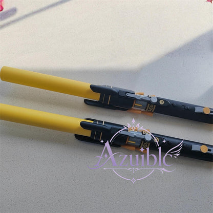 Azuiblc　崩壊スターレイル　主人公 愉悦　開拓者　ペンライト コスプレ道具 伸縮式デザイン　コスプレ道具　応援棒　イベント　発光対応可能